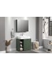 ebuy24 Badmöbelset PureBliss Grün 90 x 53 cm