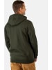 Reell Hoodie "Staple Logo Zip Hoodie" in Grün