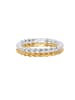 Elli Ring 925 Sterling Silber Ring Set, Bi Color_Tri Color, Twisted in Silber