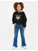 Threadgirls Hoodie TBGRundle in Schwarz