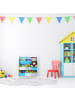 relaxdays Kinderregal Tiere in Bunt - (B)62 x (H)74 x (T)31,5 cm