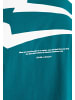 SMILODOX Unisex Oversize T-Shirt Tane in Petrol