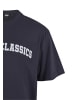 Urban Classics Urban Classics UC College Logo Tall Tee in navy
