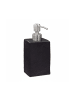 relaxdays 2 x Seifenspender in Schwarz - 0,2 l