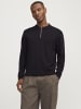 Jack & Jones Gestricktes Polo in Black 1