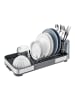 SONGMICS Abtropfgestell Paxton in Silbern-Grau - (B)44.5 x (H)13.1 x (T)20.6 cm