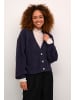Kaffe Strickjacke KAvilma Baggy fit in Dawn Purple