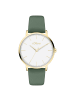 s.Oliver Armbanduhr Modern Basics in grün