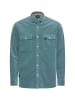 Camel Active Cordhemd mit 2-Wege Stretch in Gezeitenblau