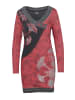 KOROSHI Langarmkleid in rot
