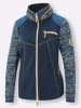 WITT WEIDEN Fleecejacke in marine-meliert