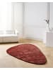 Beliani Kurzflor TANDO in Rot - (W) 160 x (L) 230 cm