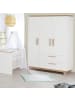 roba Set Finn mit Kombi-Bett, Wickelkommode & 3-türigem Schrank