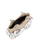 myMo Women Handbag in Beige White