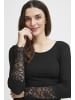 Fransa Langarm FRHIZAMOND Tight fit in Black