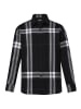 Men Plus Hemd in schwarz