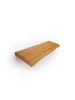 relaxdays Wandregal "Baumkante" in Natur - (B)70 x (H)3 x (T)22 cm