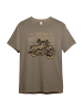 PAULGOS Herren T-Shirt, No Bike No Life in Sand