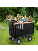 relaxdays Handwagen in Schwarz