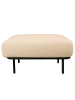 home24 home24 Outdoor-Hocker - Beige - Olefin & Aluminium - 86 x 44 x 66 cm in Beige