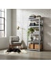 relaxdays Schwerlastregal in Silber - (B)50 x (H)180 x (T)30 cm