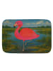 Mr. & Mrs. Panda Badematte Flamingo Classic Design ohne Spruch in Weiß