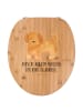 Mr. & Mrs. Panda Klositz Hund Flauschig mit Spruch in Braun