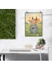 Mr. & Mrs. Panda Bild Stier Astrologie Design ohne Spruch in Weiß