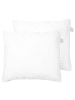 Beliani 2er-Set Kissen ERRIGAL in Weiß
