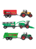 Toi-Toys METAL Landwirtschafts-Spielset – Traktor & Anhänger, 6-teilig in mehrfarbig