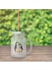 Mr. & Mrs. Panda Smoothieglas Pinguin umarmen ohne Spruch in Transparent