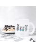 Mr. & Mrs. Panda Glas Koala Familie zwei ohne Spruch in Transparent