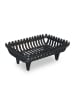 relaxdays Kaminrost in Schwarz - (B)46 x (H)18 x (T)31 cm