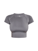 IZIA Damen Crop-Top in Rauch