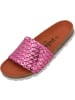 Palado Pantoletten Lerima by Sila Sahin in Pink Metallic