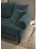 Furn.Design Sofa blaugrün Landhaus, Couch 3-Sitzer 200 cm