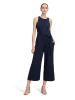 Vera Mont Jumpsuit mit Bindegürtel in Night Sky