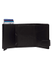 The Chesterfield Brand Portland Kreditkartenetui RFID Schutz Leder 7 cm in schwarz