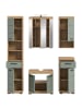 ebuy24 Badmöbelset Scout Staubgrün 164 x 34 cm