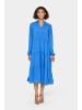SAINT TROPEZ Kleid EdaSZ Lockere Passform in Palace Blue