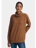 PETER HAHN Pullover cashmere in camel-melange