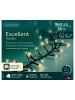 LUMINEO Lichterkette EXCELLENT TWINKLE 960 LED 15 m, schwarzes Kabel in warm weiß