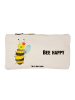 Mr. & Mrs. Panda Handtaschen Organizer Biene Happy mit Spruch in Weiß