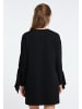 IZIA Damen Sweatkleid in Schwarz