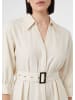 comma Kleid lang in Beige