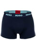 HUGO Boxershort 3er Pack in Blau (Navy)