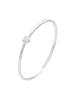 faina Women Bangle Bracelet in Silver