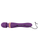 Javida Massagestab Double Massager in lila