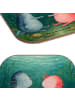 Mr. & Mrs. Panda Glasuntersetzer Axolotl Liebe Design ohne Spruch in Weiß