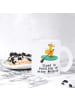 Mr. & Mrs. Panda Teetasse aus Glas Fuchs Stand Up Paddling mit S... in Transparent